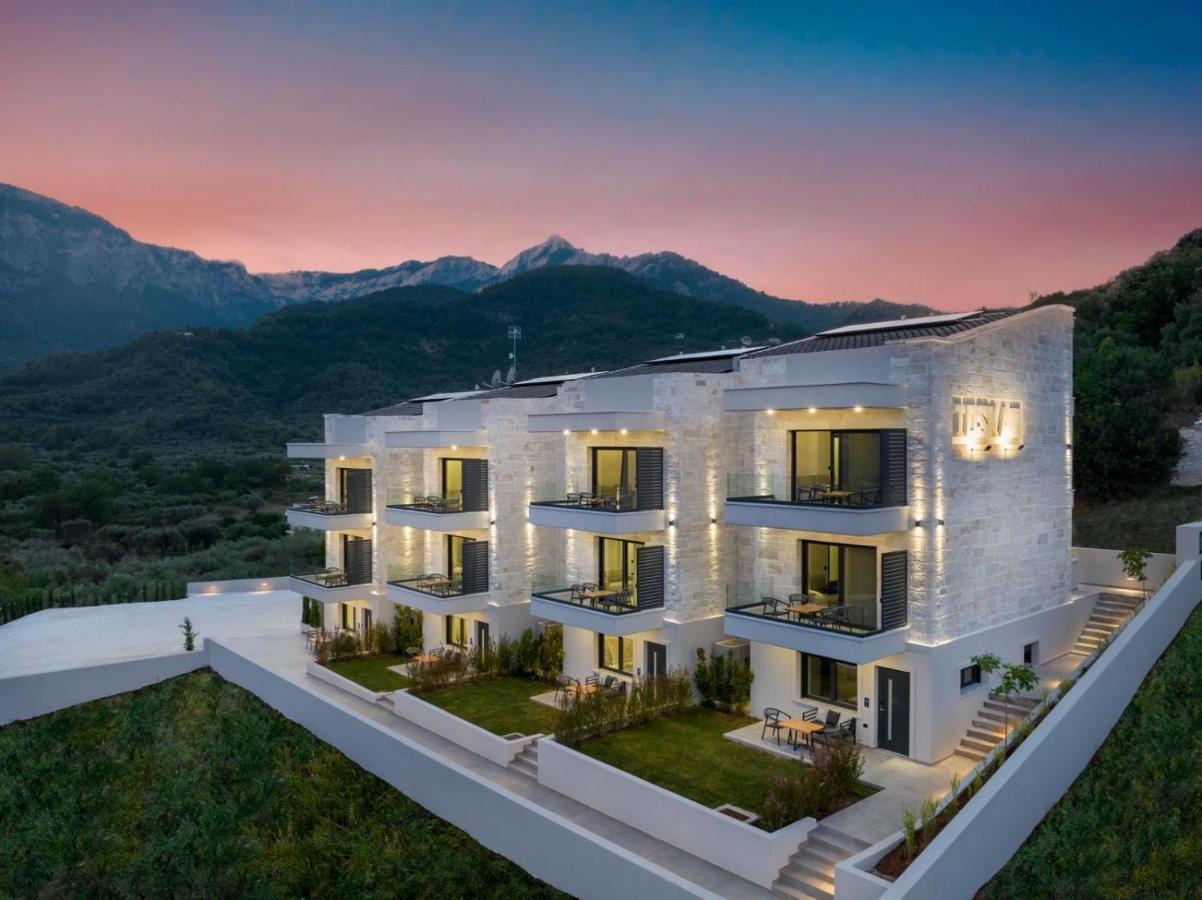 Toska Tower Apart otel Chrysi Ammoudia Dış mekan fotoğraf