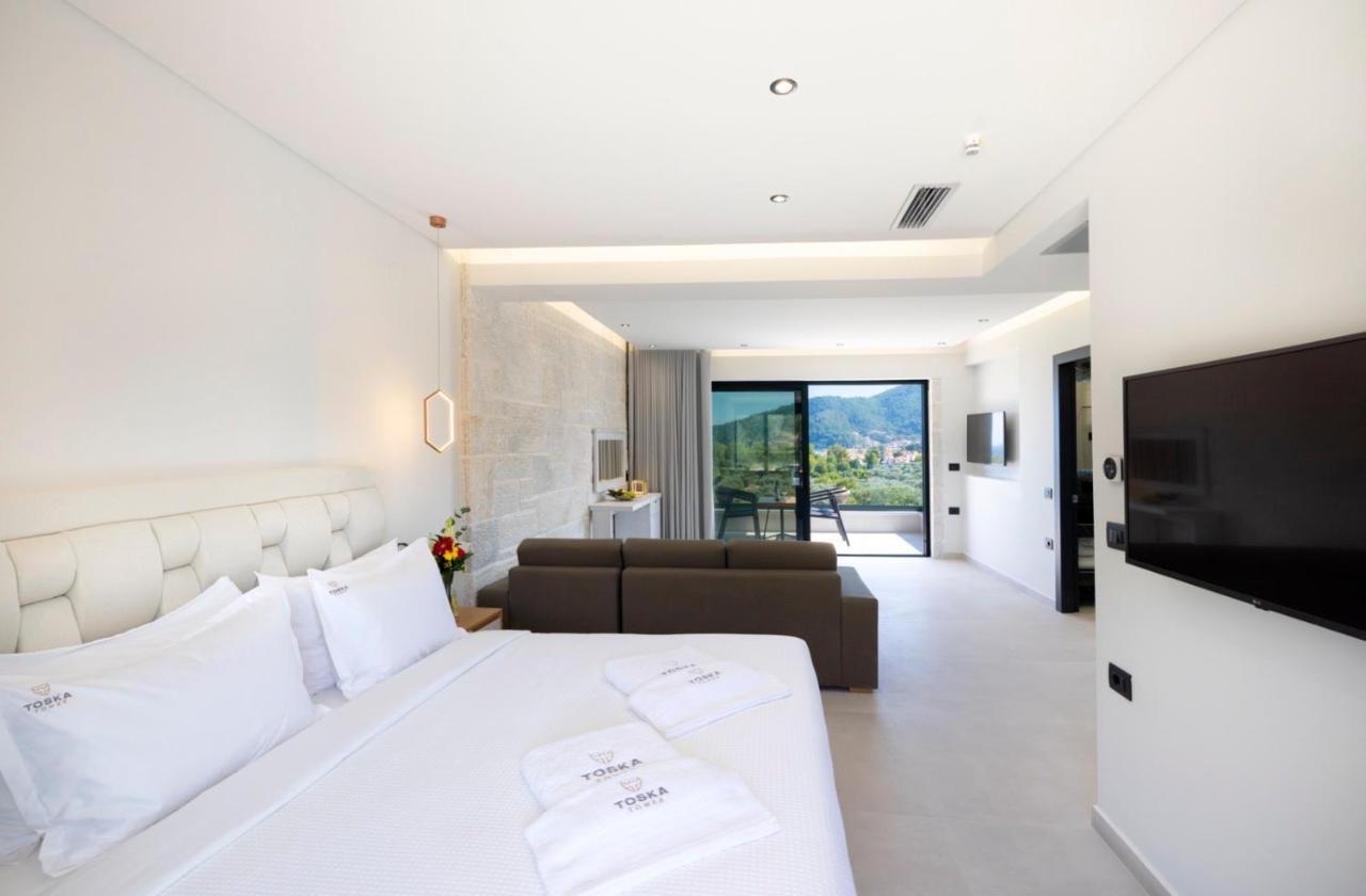Toska Tower Apart otel Chrysi Ammoudia Dış mekan fotoğraf