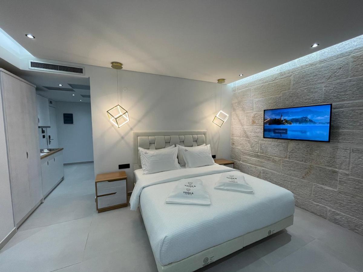 Toska Tower Apart otel Chrysi Ammoudia Dış mekan fotoğraf