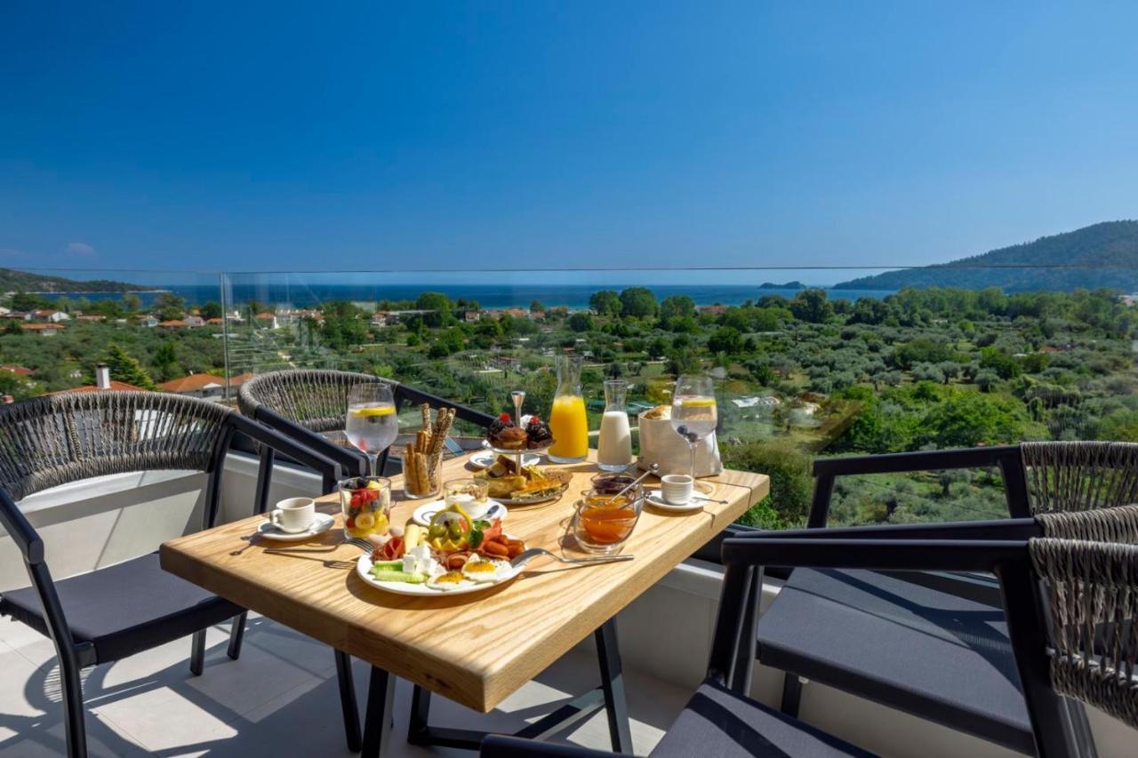 Toska Tower Apart otel Chrysi Ammoudia Dış mekan fotoğraf