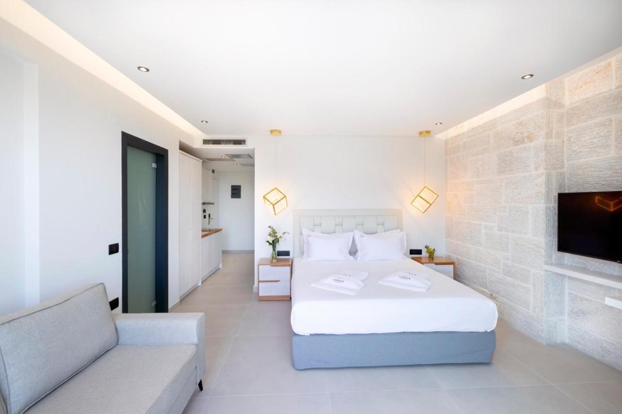 Toska Tower Apart otel Chrysi Ammoudia Dış mekan fotoğraf