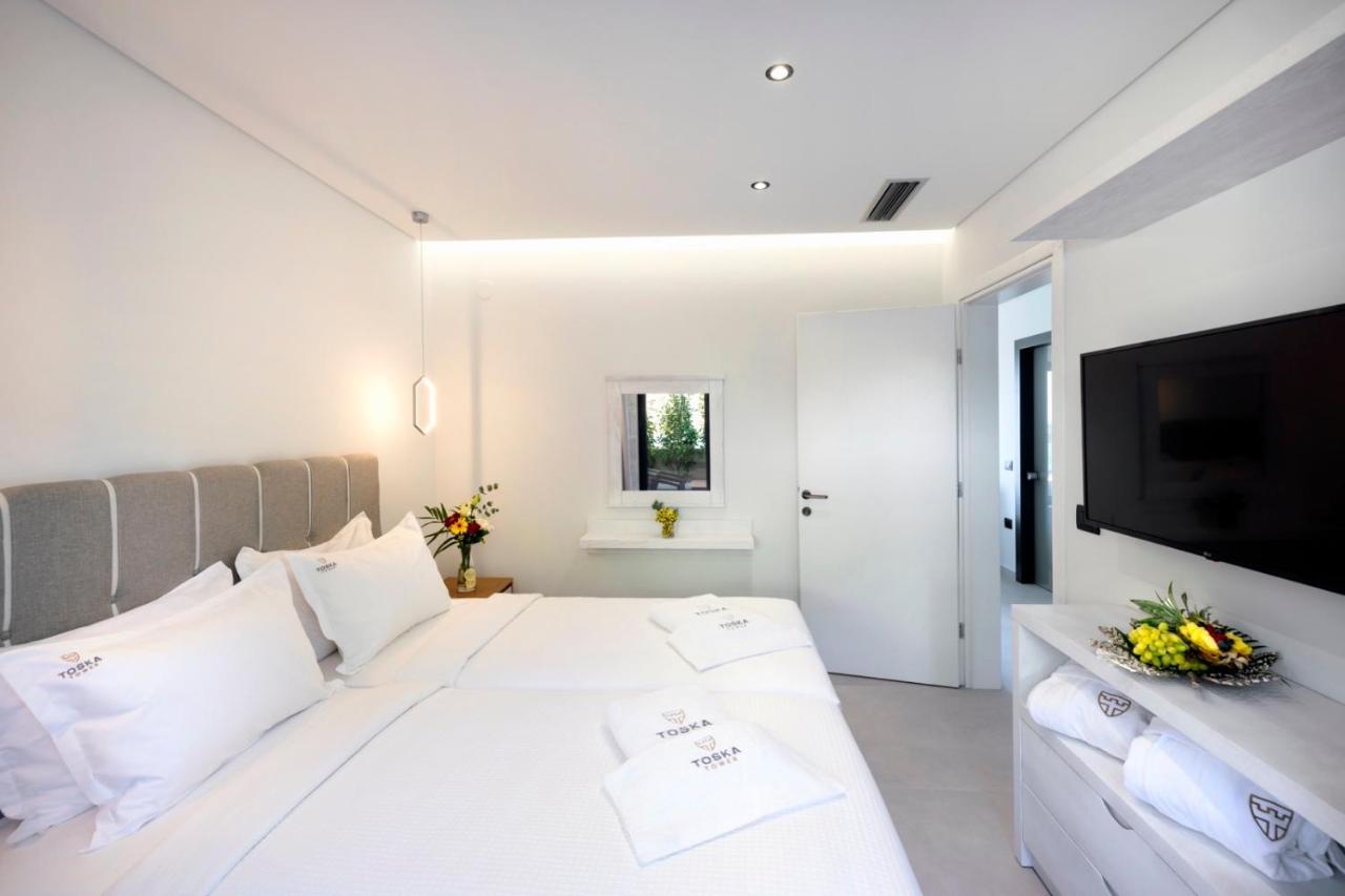 Toska Tower Apart otel Chrysi Ammoudia Dış mekan fotoğraf
