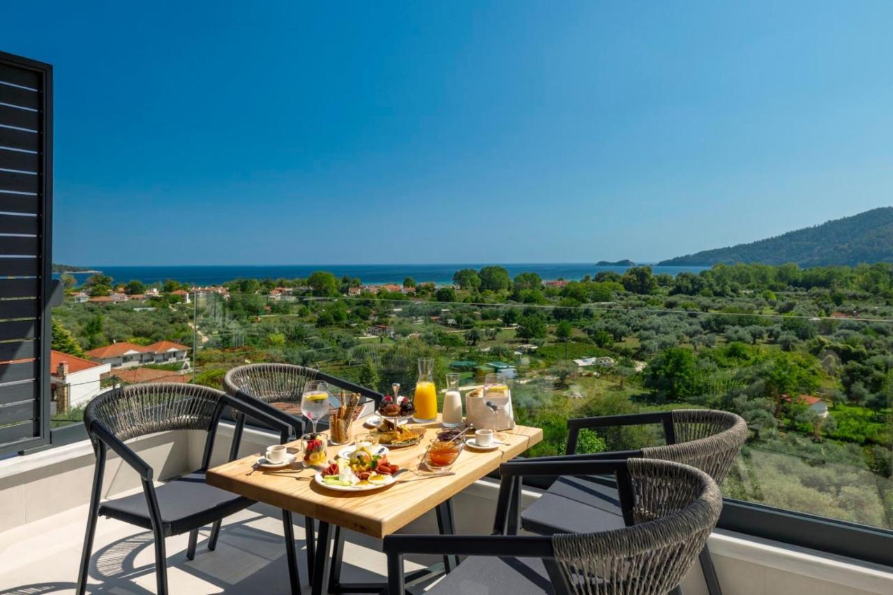 Toska Tower Apart otel Chrysi Ammoudia Dış mekan fotoğraf