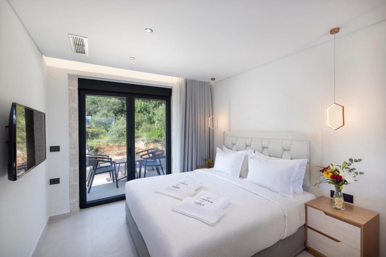 Toska Tower Apart otel Chrysi Ammoudia Dış mekan fotoğraf